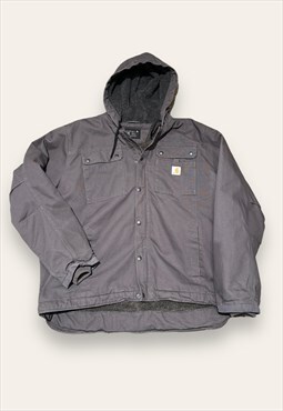 Vintage Early 00s Deadstock Grey Carhartt Workwear Jacket