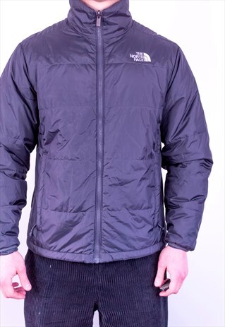 VINTAGE THE NORTH FACE PADDED JACKET IN GREY MEDIUM