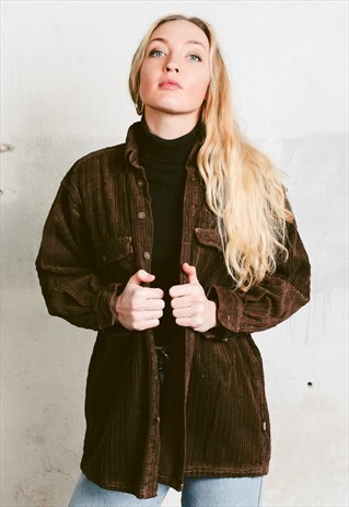 VINTAGE 90S CORDUROY SHIRT