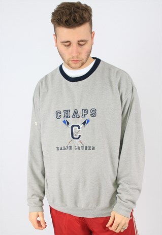 RALPH LAUREN CHAPS LOGO SWEATSHIRT