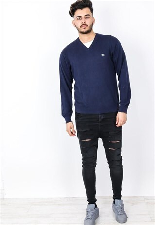 VINTAGE LACOSTE KNITTED JUMPER