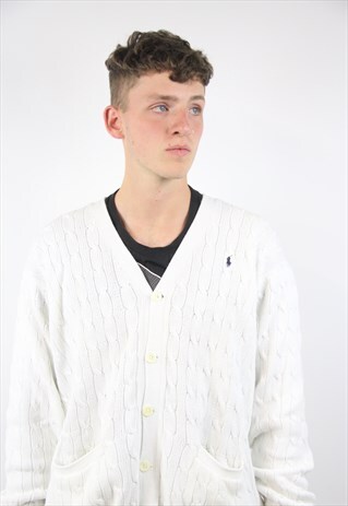 VINTAGE POLO RALPH LAUREN CARDIGAN