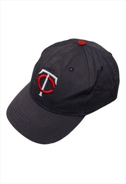 Vintage MLB Minnesota Twins Navy Baseball Cap Womens