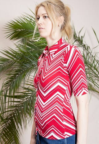 SHORT SLEEVE SHIRT FROM THE 70S BY MORE & MORE