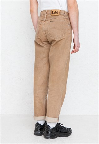 VINTAGE BROWN LEE DENIM JEANS