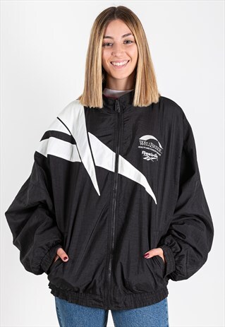 VINTAGE 80S REEBOK CLASSIC SHELL SPORT JACKET / S7816