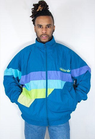 RARE ADIDAS VINTAGE JACKET BLACK