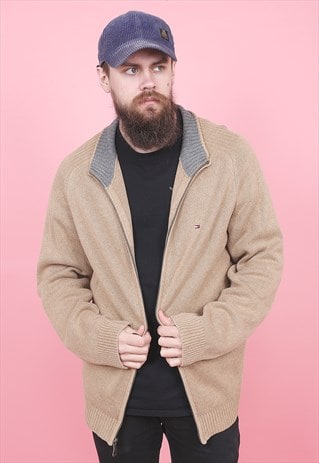 VINTAGE TOMMY HILFIGER KNITTED JACKET /R2038