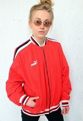 PUMA KING VINTAGE 90S BOMBER JACKET