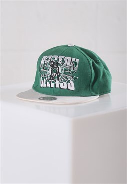Vintage Mitchell & Ness Celtics Cap Green NBA Snapback Hat