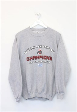 Vintage Ohio Buckeyes sweatshirt in grey. Best fits L
