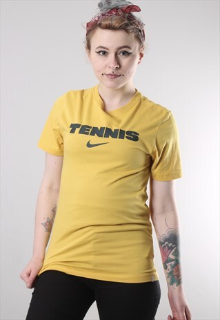 VINTAGE NIKE TENNIS T-SHIRT SMALL
