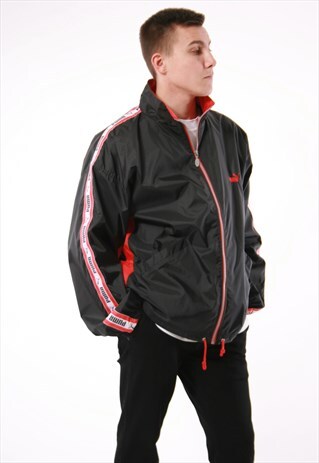 90S VINTAGE PUMA WINDBREAKER OLDSCHOOL SHELL JACKET 14008