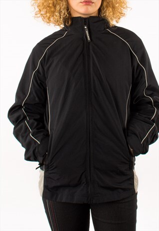 VINTAGE BLACK WOOLRICH JACKET COAT
