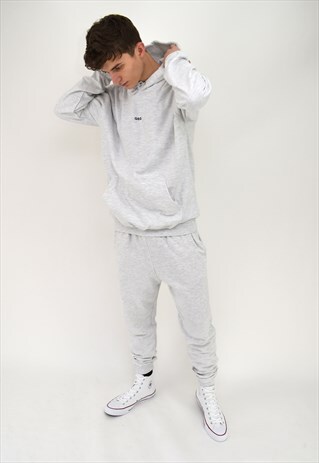 G&G UNISEX ASH GOOSE SLIM FIT TRACKSUIT BOTTOMS