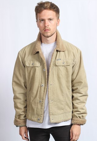 VINTAGE FLEECE LINED CORDUROY JACKET
