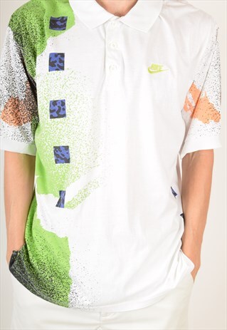 VINTAGE NIKE CHALLENGE COURT TENNIS T-SHIRT AGASSI (3120)