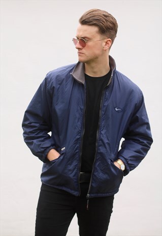 NIKE ZOOM AIR FLEECE LINED VINTAGE 90S SPORTS JACKET