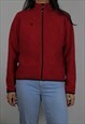 VINTAGE TIMBERLAND FLEECE JACKET W LOGO FRONT