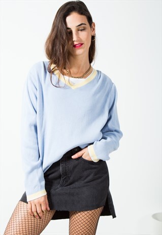 VINTAGE TOMMY HILFIGER KNIT JUMPER / S415