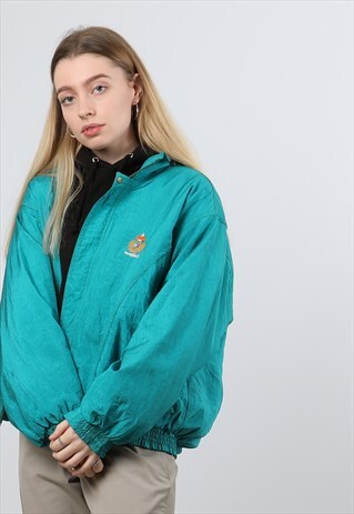 VINTAGE LARGE GREEN LIGHTWEIGHT JACKET