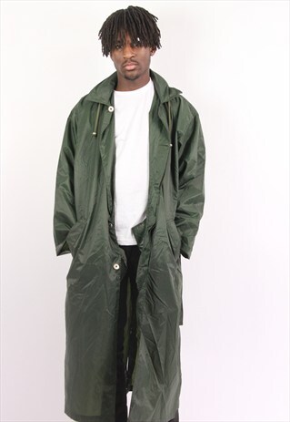 VINTAGE LONG RAIN JACKET