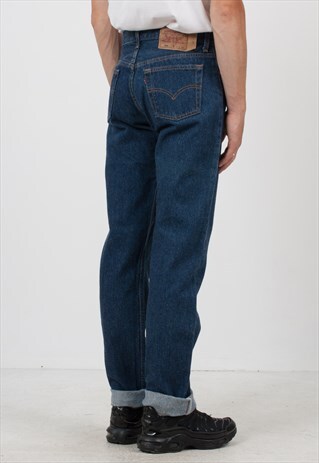 VINTAGE BLUE LEVI'S 501 FIT DENIM JEANS