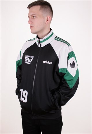 90S VINTAGE ADIDAS TRACK JACKET AA9146