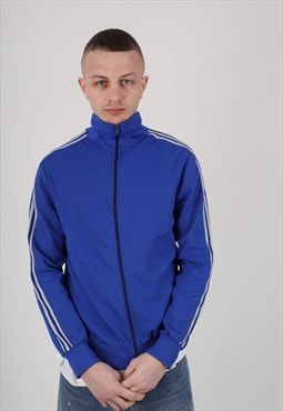 1970s Adidas Ventex track jacket in blue 