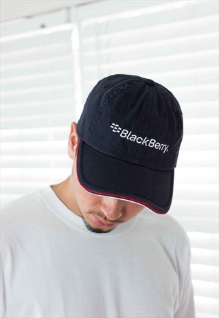 VINTAGE BLACKBERRY CAP LOGO 90S X 3.3