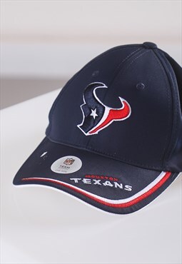 Vintage Houston Texans Cap in Navy NFL Summer Baseball Hat