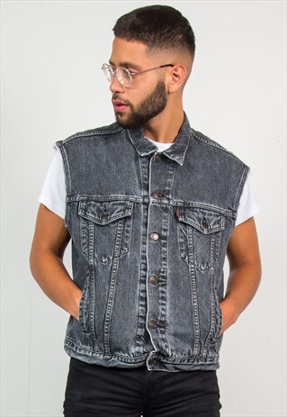 LEVIS DENIM GILET JACKET