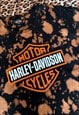 REWORKED BLEACHED HARLEY DAVIDSON T-SHIRT SIZE LARGE