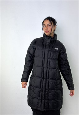 Black 90s The North Face 600 Series Puffer Jacket Coat