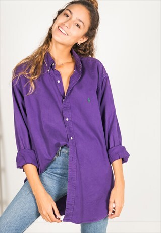 VINTAGE POLO RALPH LAUREN SHIRT / S4110C502