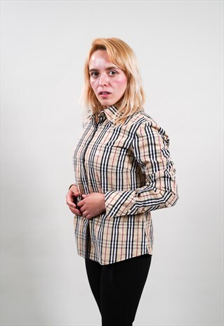 BURBERRY FULL NOVA CHECK SHIRT M