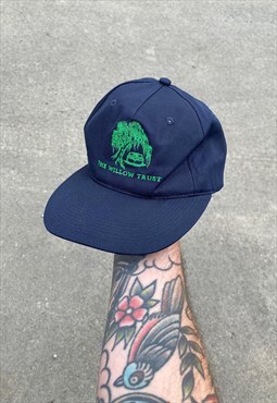 Vintage 90s Rare The Willow Trust Embroidered Hat Cap