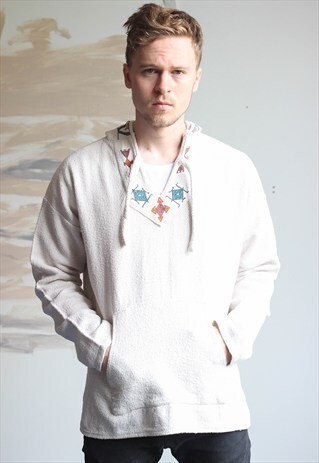 VINTAGE BAJA MEXICAN HOODIE