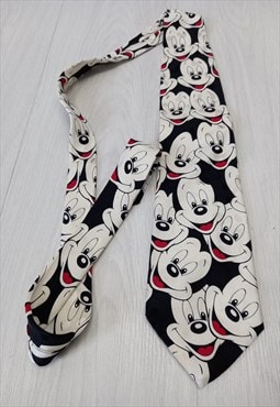 90s Vintage Sik Mickey Inc Disney Tie