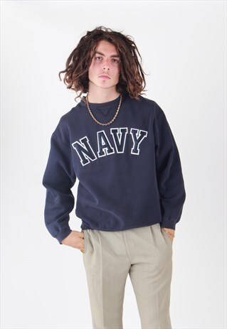 VINTAGE NAVY SWEATSHIRT