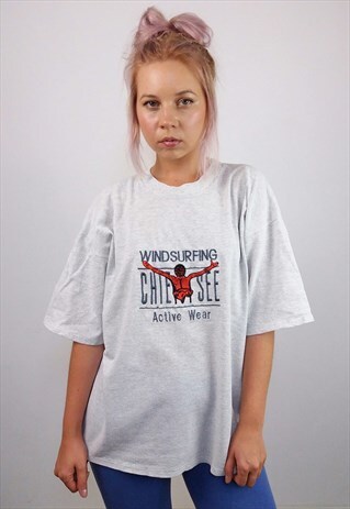 CHIEMSEE VINTAGE UNISEX OVERSIZED SWEATSHIRT / T-SHIRT