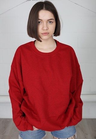 COSMIC SAINT CARDINAL RED UNISEX SWEATSHIRT