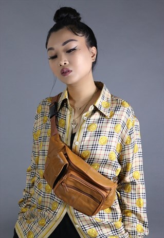 VINTAGE FESTIVAL BUM WAIST CROSS BODY BAG