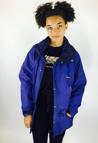 VINTAGE BERGHAUS 80S GORE TEX WATERPROOF COAT