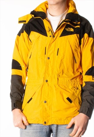 Black Yellow The North Face Full Zip Hooded Extreme Jacket Fat Buddha Vintage Asos Marketplace