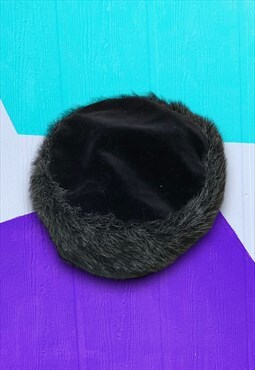 Vintage Faux Fur Kangol Hat