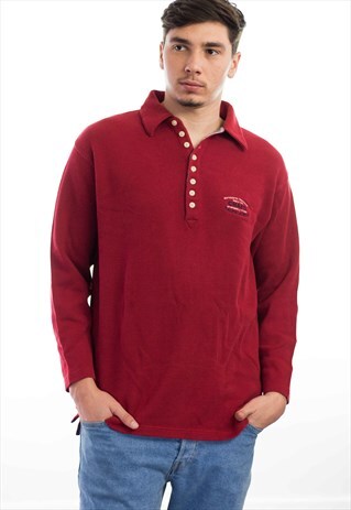 VINTAGE RALPH LAUREN CHAPS LOGO SHIRT 90S M 15.8