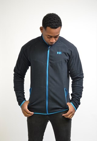 VINTAGE NAVY HELLY HANSEN FLEECE