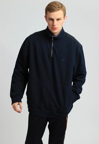 VINTAGE NAUTICA 1/4 ZIP SWEATSHIRT