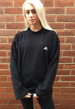 black adidas jumper